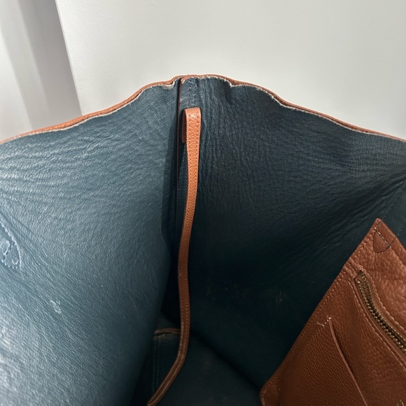 Cuyana Brown Leather Tote Bag - Picture 10 of 11
